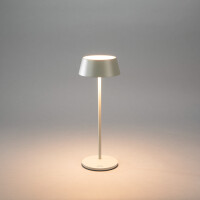 Menton USB-LED-Tischleuchte grau gallery