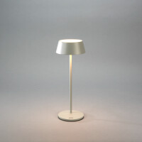 Menton USB-LED-Tischleuchte grau 4