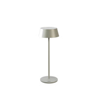 Menton USB-LED-Tischleuchte grau 5