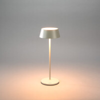 Menton USB-LED-Tischleuchte grau 6