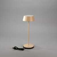Menton USB-LED-Tischleuchte sand 8