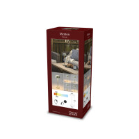 Menton USB-LED-Tischleuchte grün/grau 3