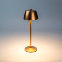 Eze USB-LED-Tischleuchte matt-kupfer 4