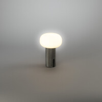 Antibes Mini USB-LED-Tischleuchte silber gallery
