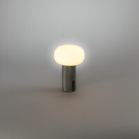 Antibes Mini USB-LED-Tischleuchte silber matt 4