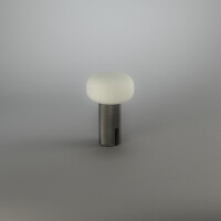 Antibes Mini USB-LED-Tischleuchte silber matt 7