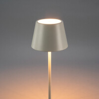 Pomezia Medium USB-LED-Stehleuchte weiss 3