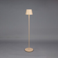 Pomezia Medium USB-LED-Stehleuchte sand gallery