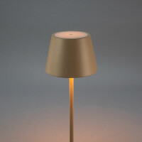 Pomezia Medium USB-LED-Stehleuchte sand 5