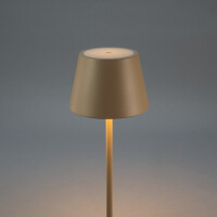Pomezia Medium USB-LED-Stehleuchte sand 6