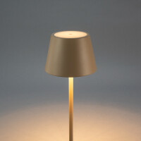 Pomezia Medium USB-LED-Stehleuchte sand 7