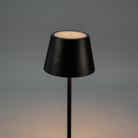 Pomezia Medium USB-LED-Stehleuchte schwarz 6