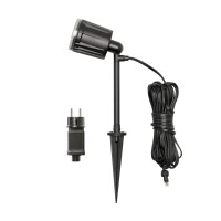 Amalfi LED Erdspiess-Spot gross schwarz gallery