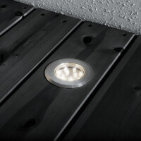 Bodeneinbauspot LED gross 3er-Basis-Set  gallery