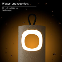 Sigor Akku-Tischleuchte Lunari  Nachtschwarz 3