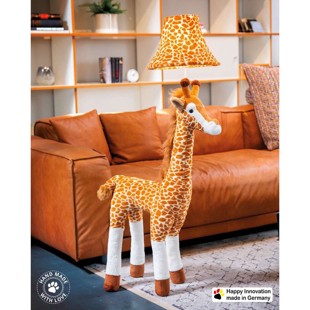 Happy Lamps Raffi – die Giraffen-Stehlampe (126 cm)