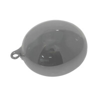 By Rydens Ersatzglas Gross 10 cm rauchgrau