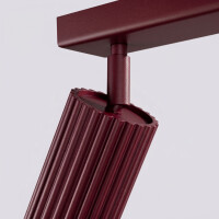 Sollux SL.1924 Deckenleuchte KARBON 4L burgund 8
