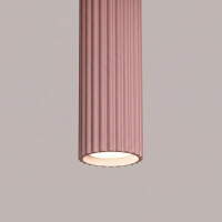 Sollux SL.1931 Pendelleuchte KARBON 1 rosa 4