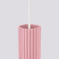 Sollux SL.1931 Pendelleuchte KARBON 1 rosa 7