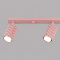 Sollux SL.1937 Deckenleuchte KARBON 4L rosa 5