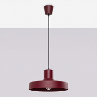 Sollux SL.2052 Pendelleuchte BILO burgund 3