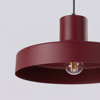 Sollux SL.2052 Pendelleuchte BILO burgund 6