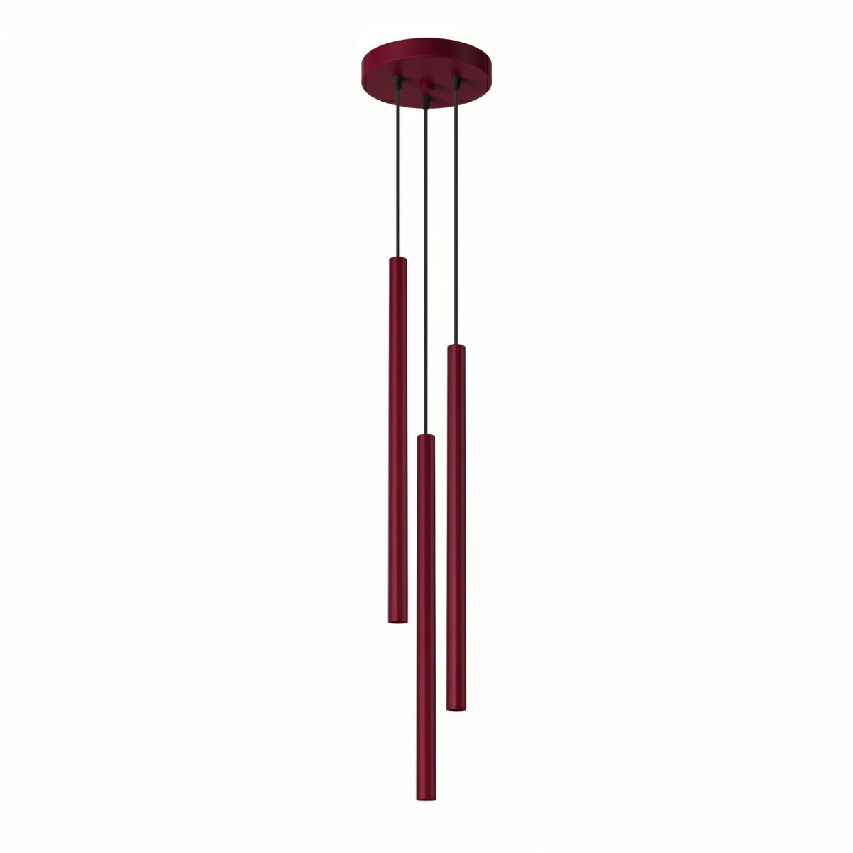 Sollux SL.2123 Pendelleuchte PASTELO 3P burgund