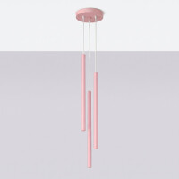 Sollux SL.2131 Pendelleuchte PASTELO 3P rosa 3