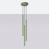 Sollux SL.2135 Pendelleuchte PASTELO 3P salbei 3
