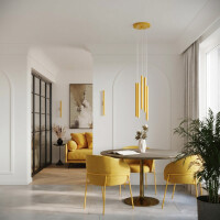 Sollux SL.2139 Pendelleuchte PASTELO 3P gelb 7