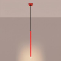Sollux SL.2141 Pendelleuchte PASTELO 1 rot