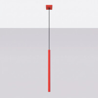 Sollux SL.2141 Pendelleuchte PASTELO 1 rot 3
