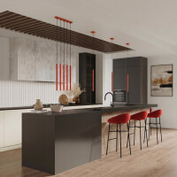 Sollux SL.2142 Pendelleuchte PASTELO 2 rot 8