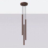 Sollux SL.2147 Pendelleuchte PASTELO 3P braun 3