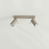 Sollux SL.2154 Deckenleuchte RING 2 taupe 3