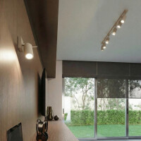 Sollux SL.2157 Deckenleuchte RING 4L taupe 6
