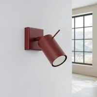 Sollux SL.2159 Wandleuchte RING burgund 3