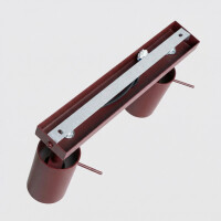 Sollux SL.2160 Deckenleuchte RING 2 burgund 4