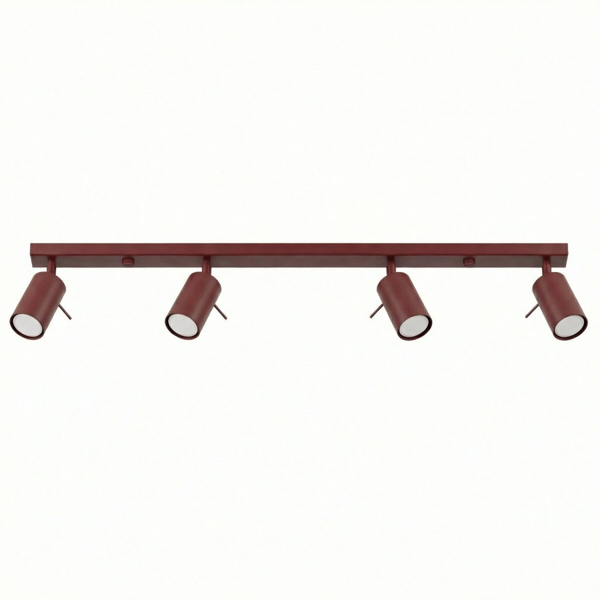 Sollux SL.2163 Deckenleuchte RING 4L burgund