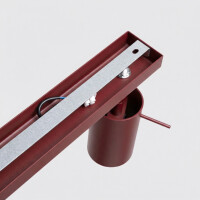 Sollux SL.2163 Deckenleuchte RING 4L burgund 4
