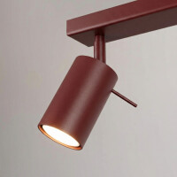 Sollux SL.2163 Deckenleuchte RING 4L burgund 6