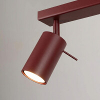 Sollux SL.2164 Deckenleuchte RING 6L burgund 6