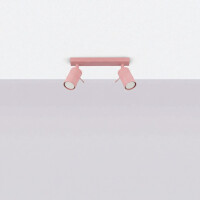 Sollux SL.2172 Deckenleuchte RING 2 rosa 3