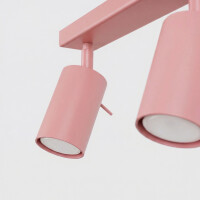 Sollux SL.2172 Deckenleuchte RING 2 rosa 7