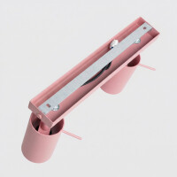 Sollux SL.2173 Deckenleuchte RING 3L rosa 4