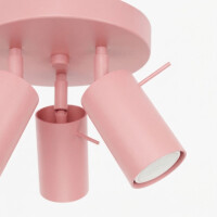 Sollux SL.2174 Deckenleuchte RING 3P rosa 7