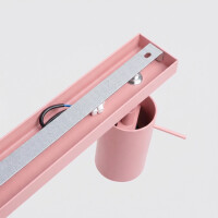 Sollux SL.2175 Deckenleuchte RING 4L rosa 4