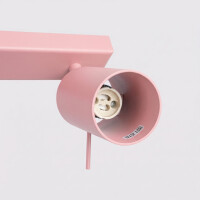 Sollux SL.2175 Deckenleuchte RING 4L rosa 5