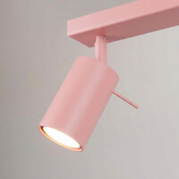 Sollux SL.2175 Deckenleuchte RING 4L rosa 6